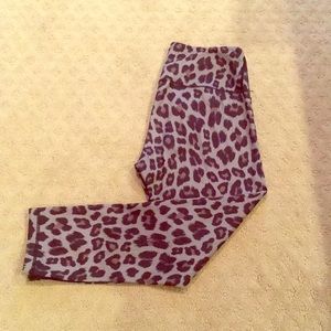 L'URV Athletic Cheetah Print Leggings